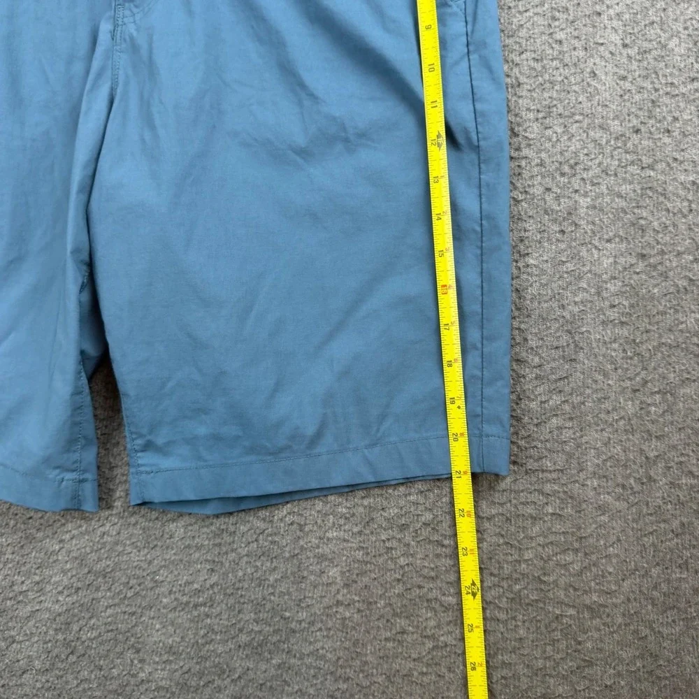 Weatherproof Vintage Shorts Mens 36 Blue Regular Fit Nylon Spandex Cargo 1361276